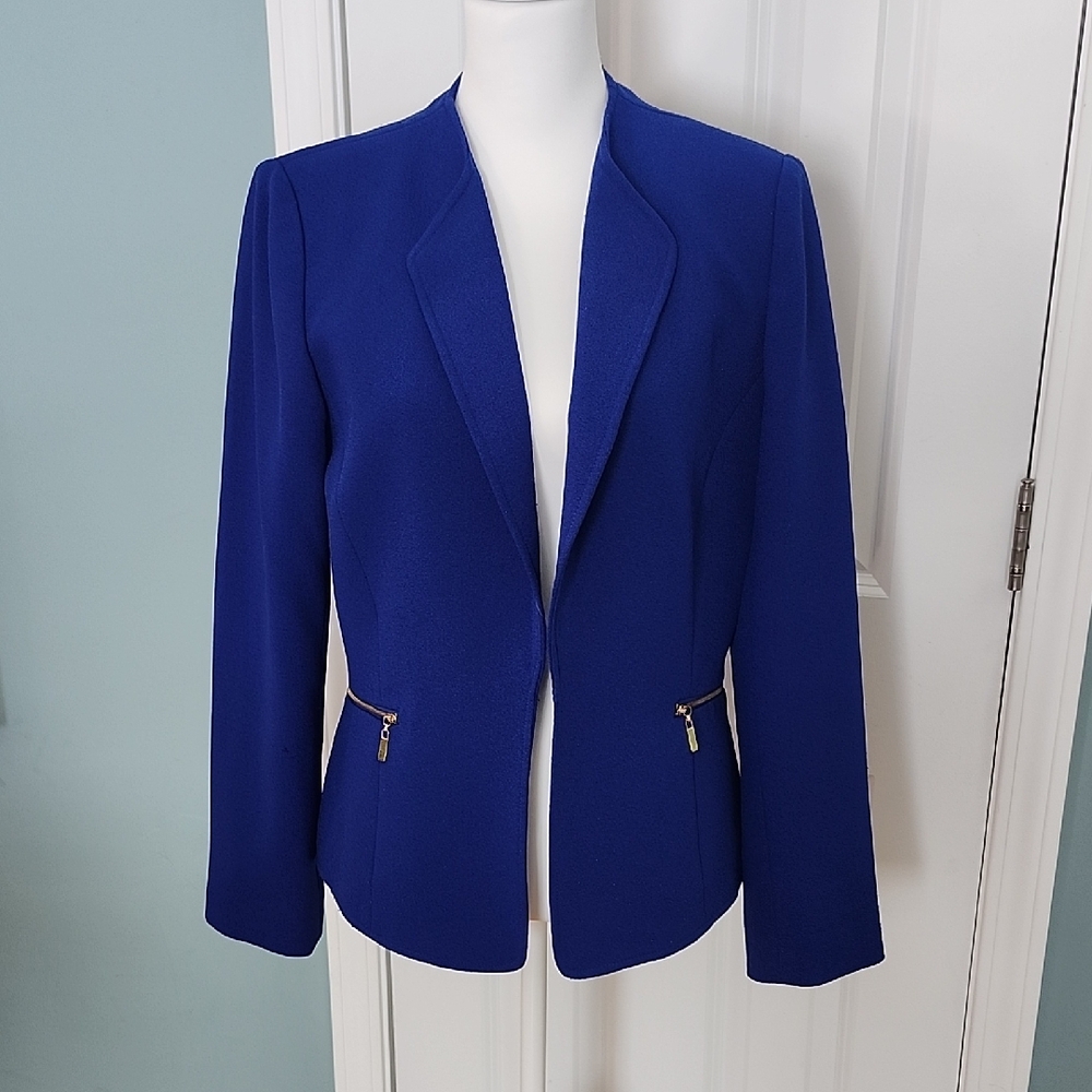 TAHARI  Royal Blue Women's Blazer